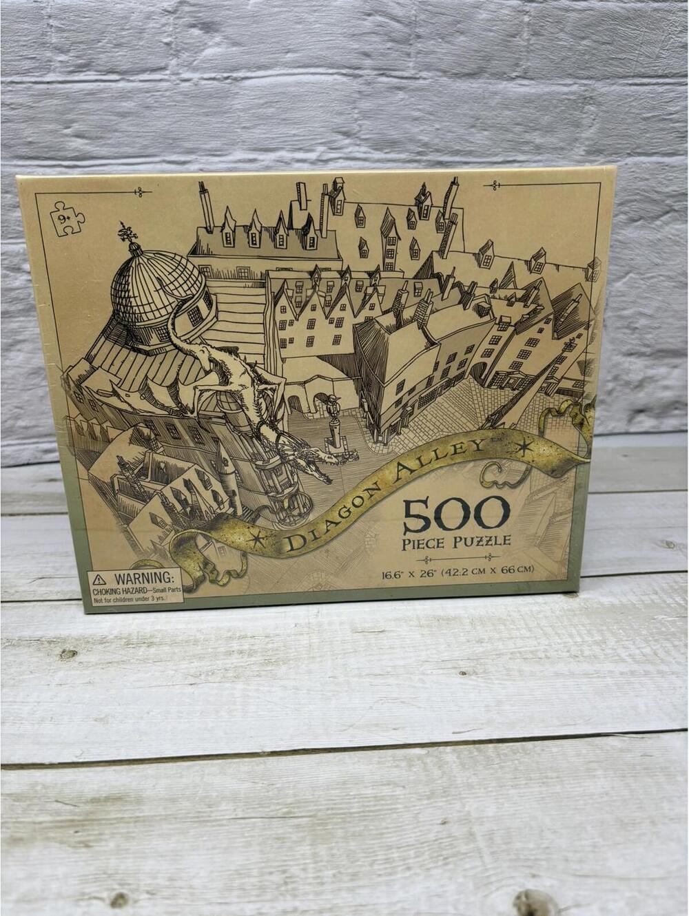 Harry Potter Diagon Alley 500 Pc Puzzle Universal Parks Exclusive NEW Sealed